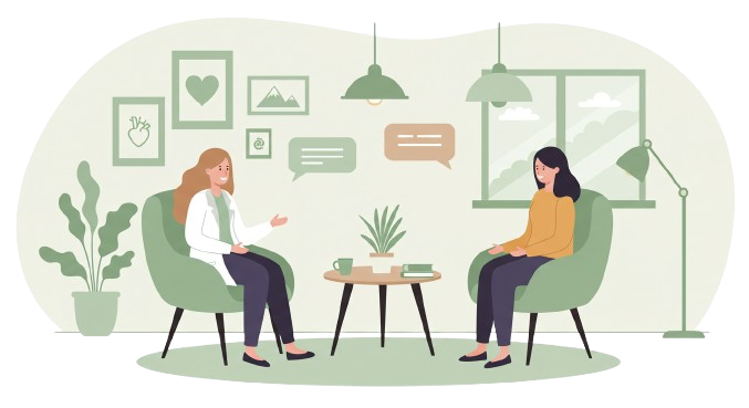 Equilibrio emocional ilustração